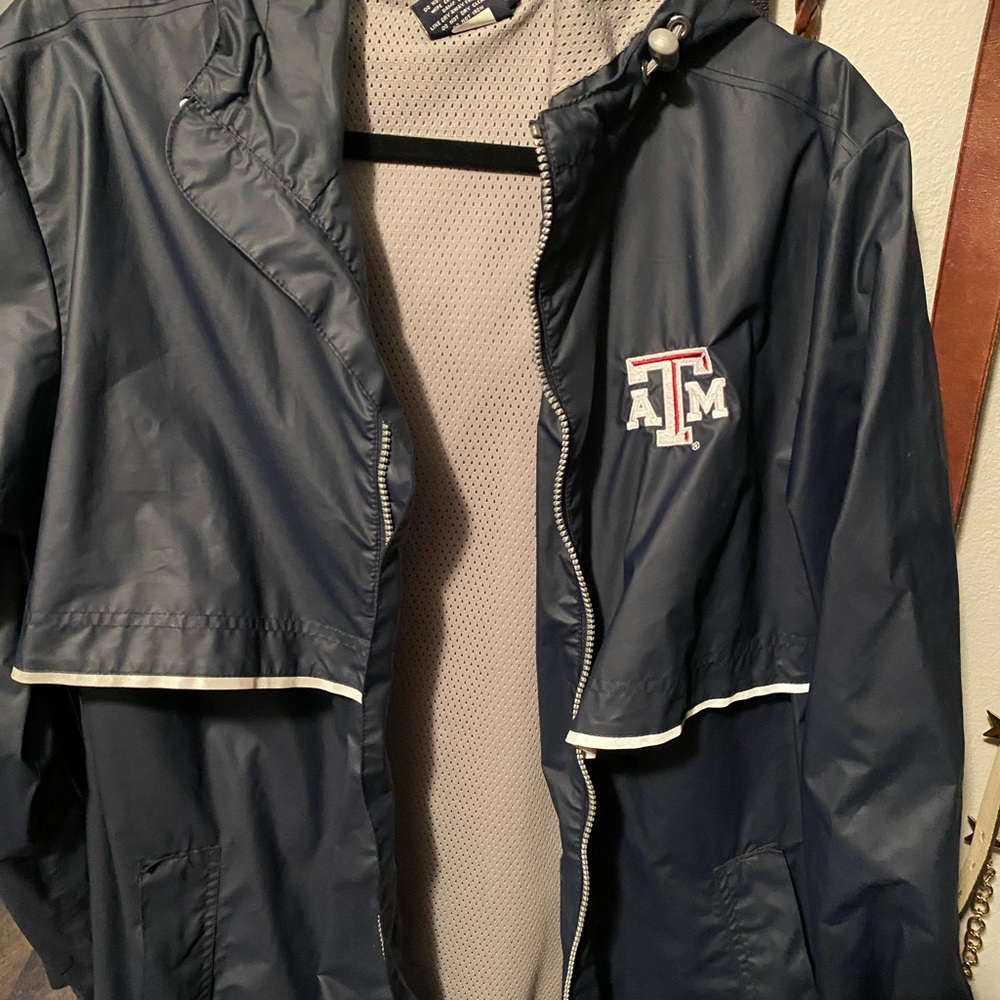 Women's Texas A&M Rain Jacket Size L